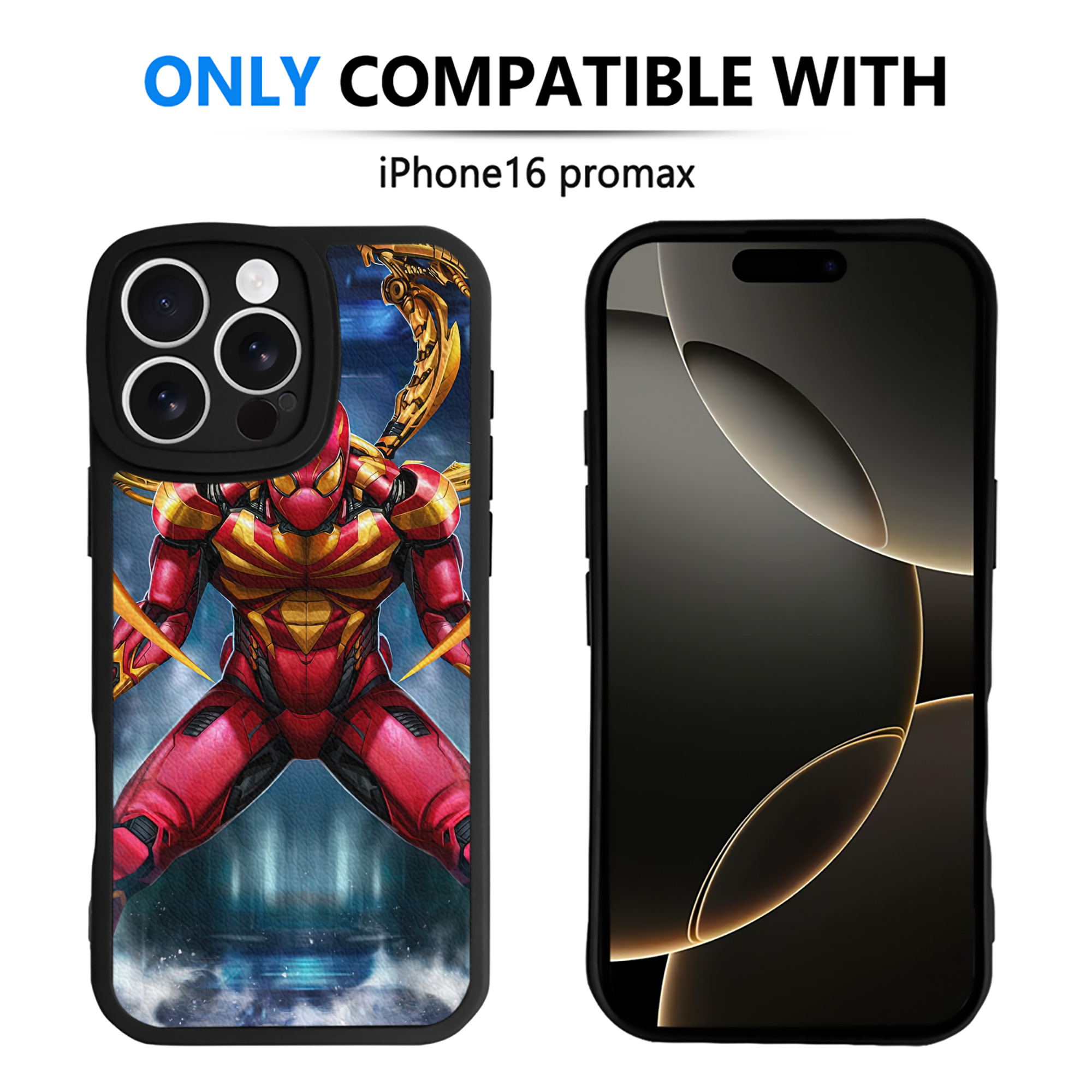 Spider Man スパイダーマン 【iPhone 16シリーズ対応】シリコンスマホケース（レザー調） 材質：シリコン